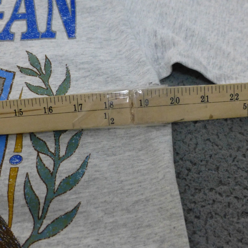 VTG Michigan Wolverines T Shirt Gulf Coast Sportswear Large 1990 Single Stitch - Picture 9 of 13